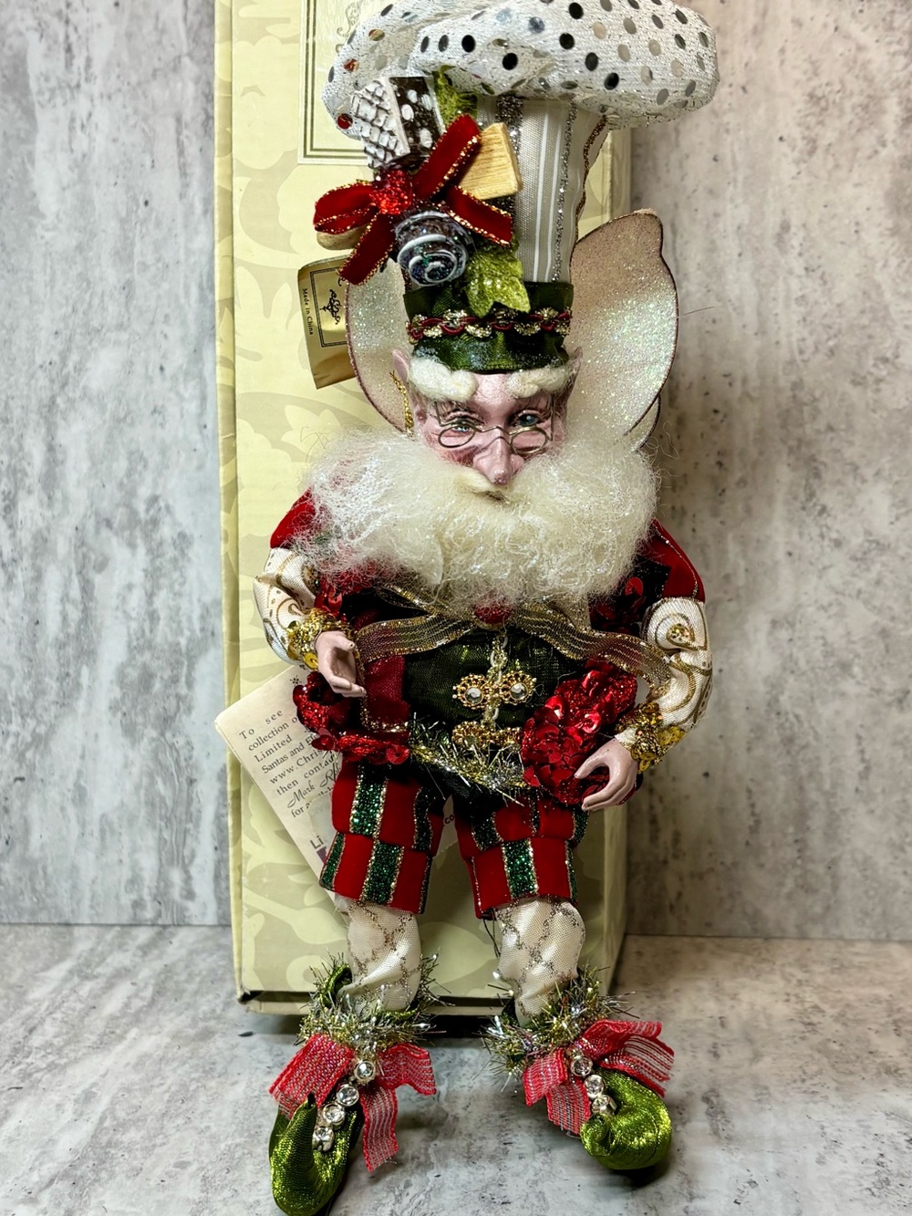 Mark Roberts Christmas Cook Fairy Elf Small Limited Edition